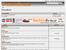 Tablet Screenshot of pedrosboard.com
